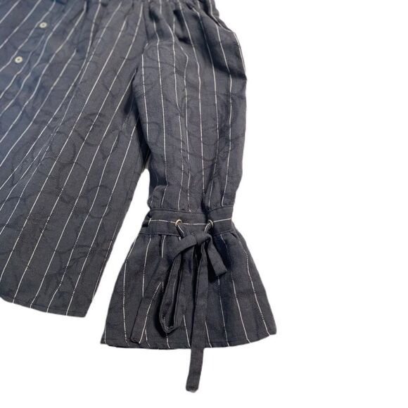 Lucky Brand Striped Long Sleeve Off Shoulder Top S EUC! - Picture 4 of 12